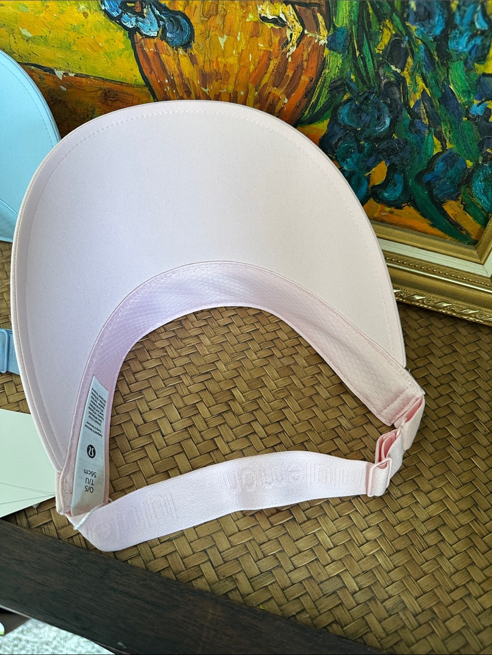 Lululemon Pink & Light Blue Sun Visors - Pair - Picture 5 of 5